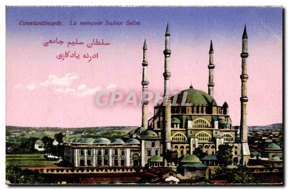 CPA Constantinople La Mosquee Sultan Selim Turquie