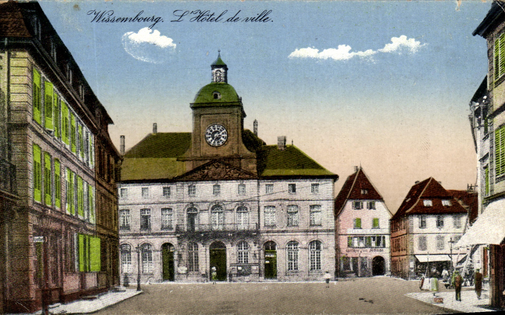 CPA Wissembourg L'Hotel de Ville