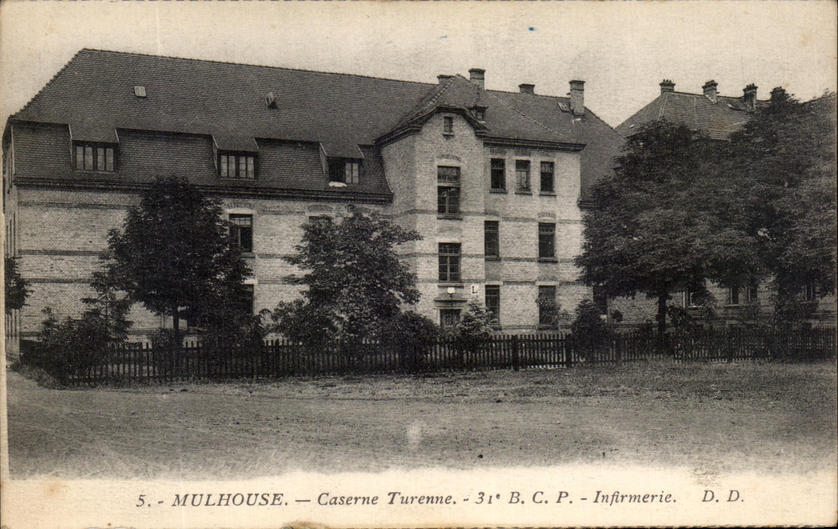 Mulhouse — Caserne Turenne — 31e B.C.P. — Infirmerie