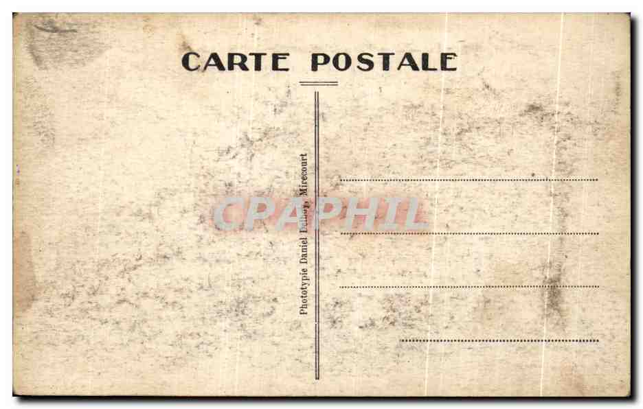CPA Vittel Vue generale sur le Casino — Rückseite