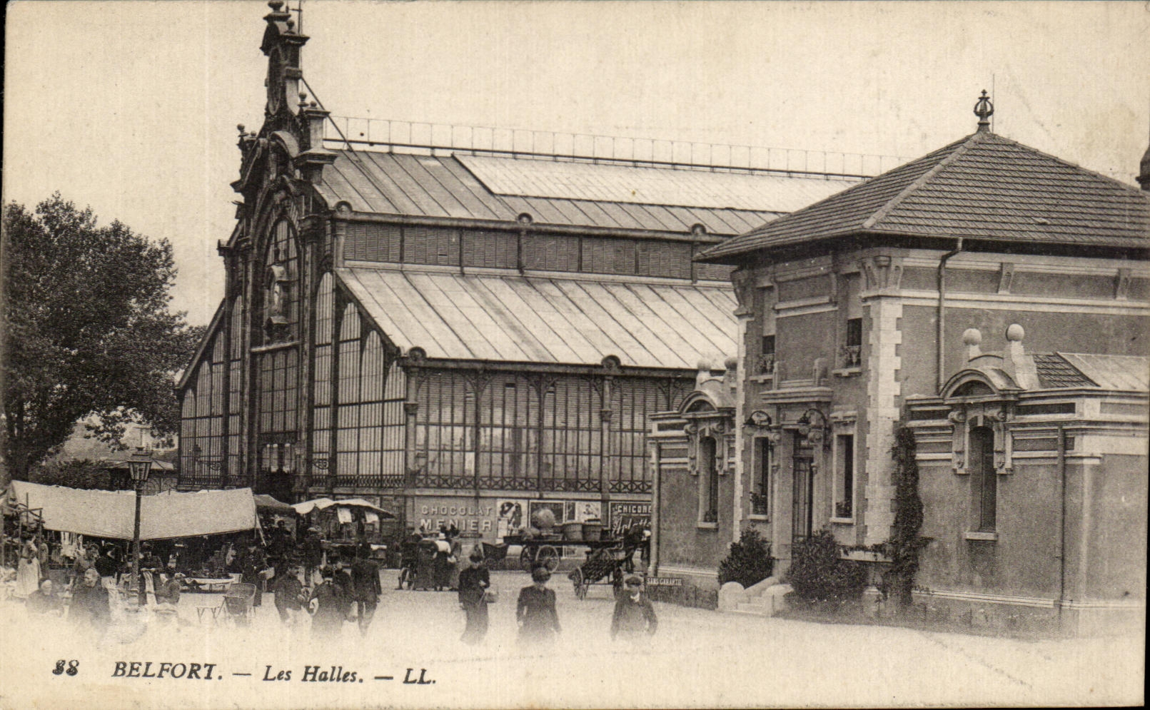 CPA Belfort les Halles