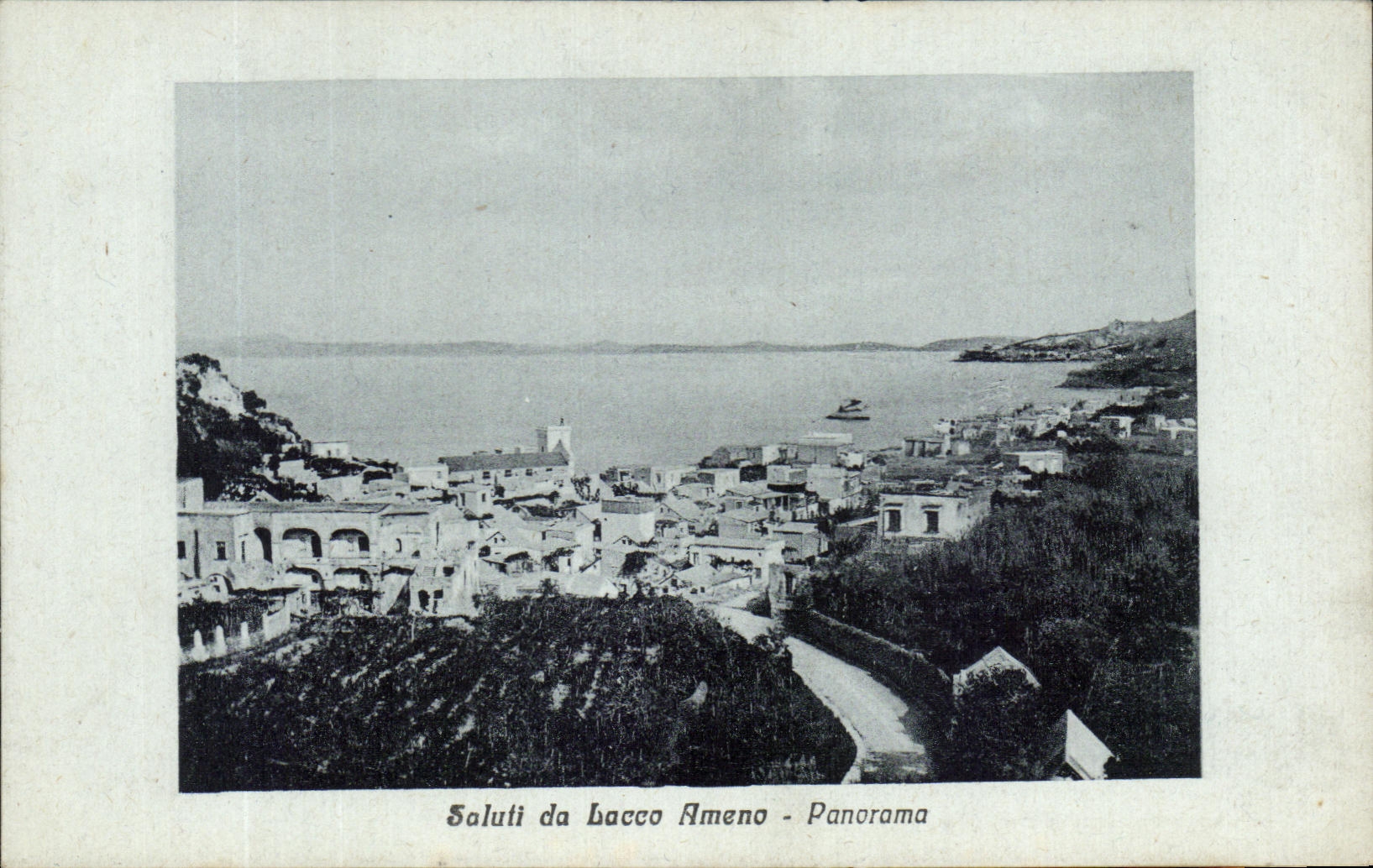 CPA Saluti da Lacco Ameno Panorama