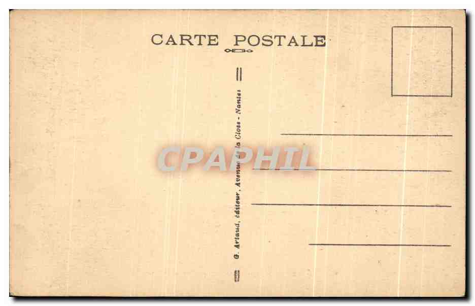 CPA Nevers Un Coin pittoresque de la Nievre — Rückseite