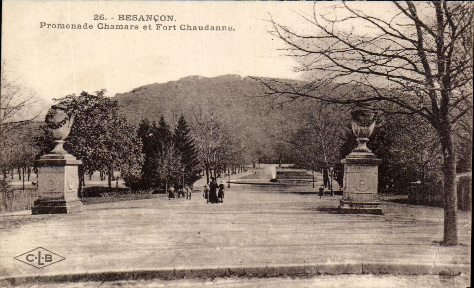 Besançon - Promenade Chamars et Fort Chaudanne — C-L-B, n°26