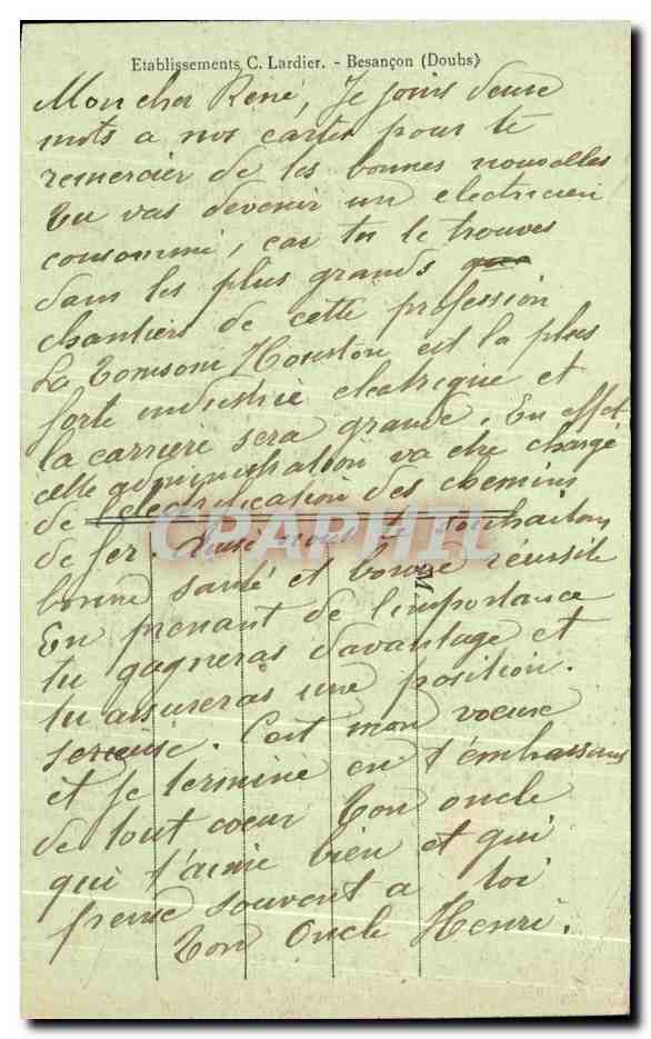 Besançon - Promenade Chamars et Fort Chaudanne — C-L-B, n°26 — Reverso