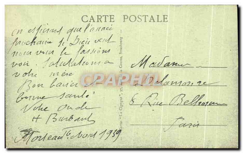 Consolation - La Roche du Prêtre — vue panoramique depuis un promontoire avec trois personnes — éditeur non identifié — Verso