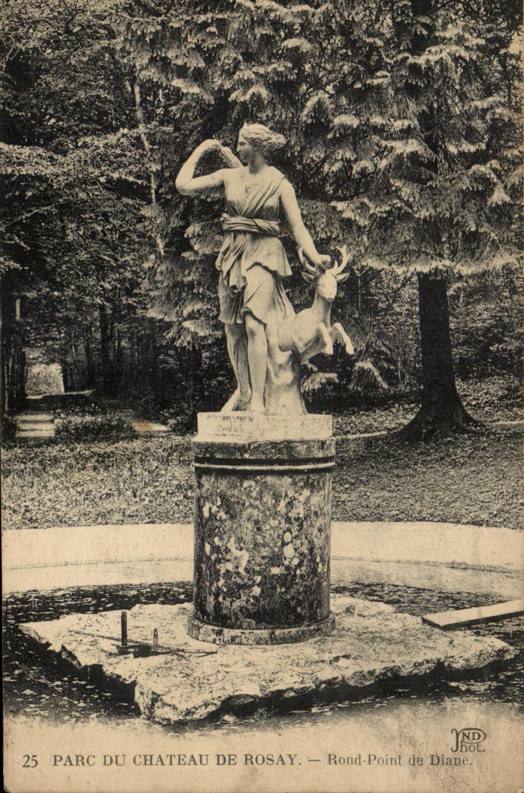 Park des Schlosses Rosay — Rond-Point de Diane — JND Phot.