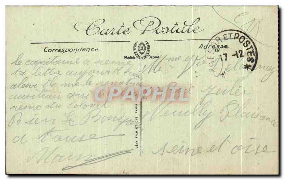 CPA Malo Les Bains La Plage et le Casino Enfants — Rückseite