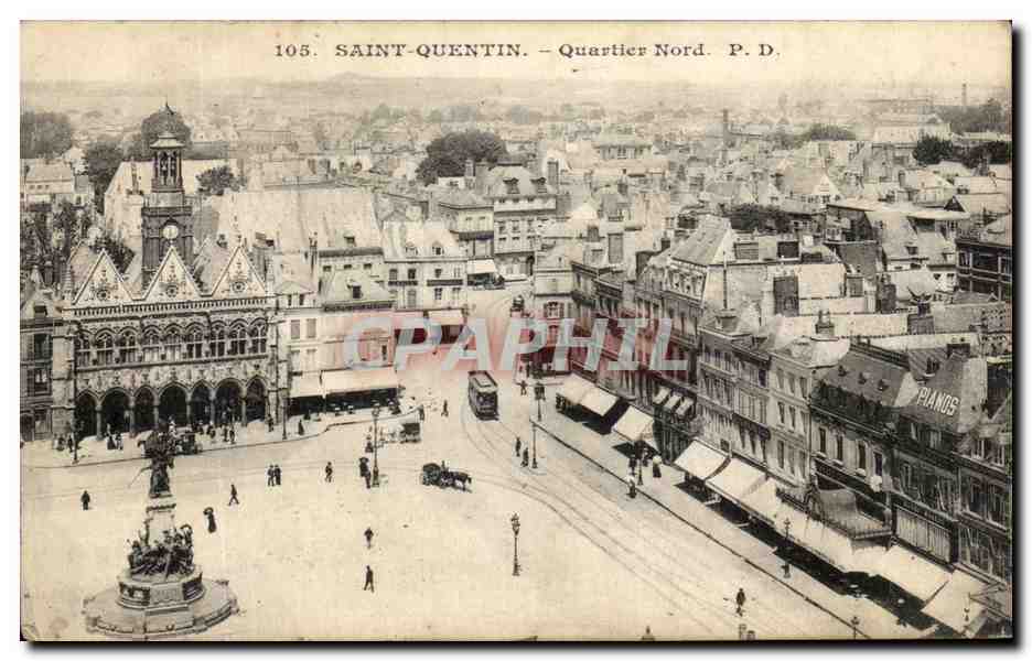 CPA Saint Quentin Quartier Nord