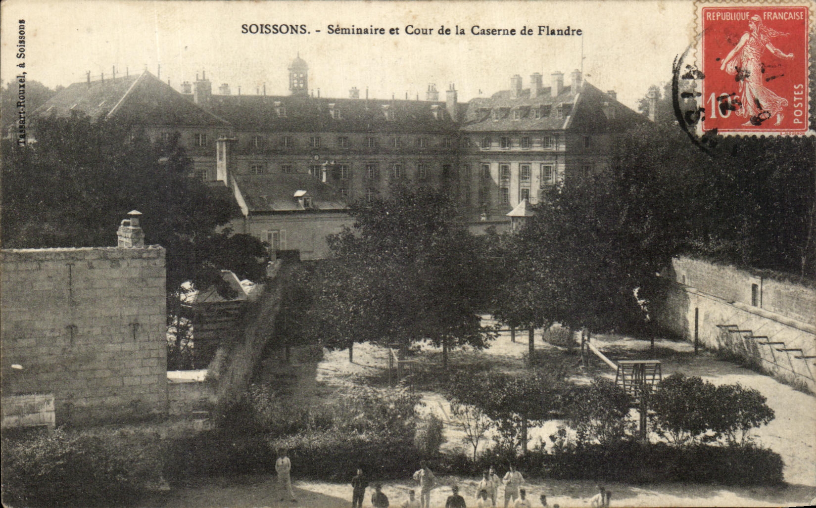 Soissons - Séminaire et Cour de la Caserne de Flandre — Tasbar-Rouzel & Soissons