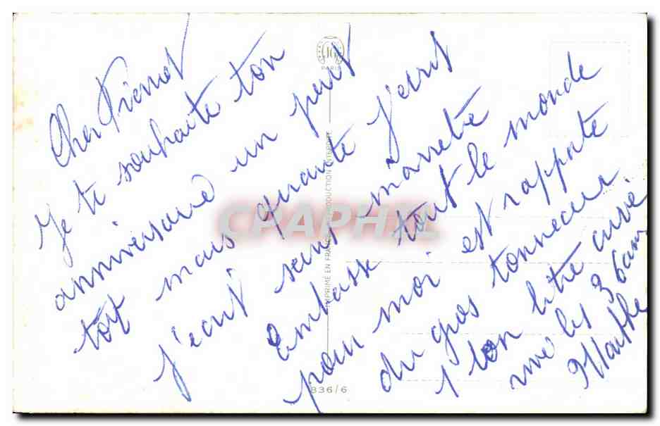 CPA Chambre avec vue sur la mer Pin Up Humour  — Verso