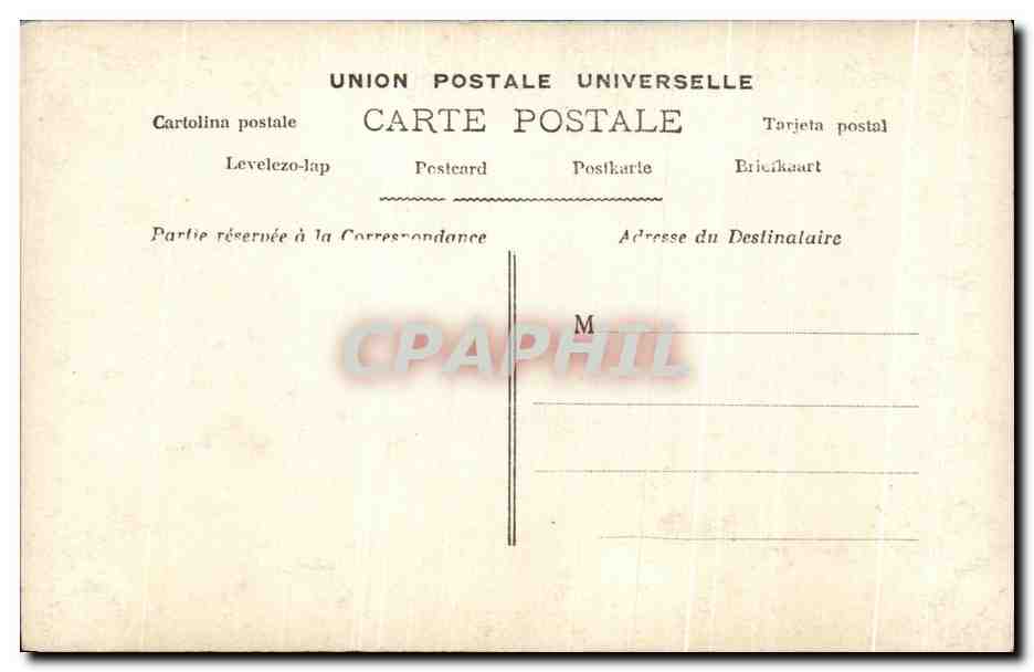 CPA Enfant et grands parents  — Rückseite