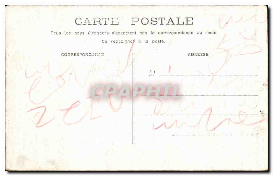 CPA Femme Velo Cycle — Rückseite
