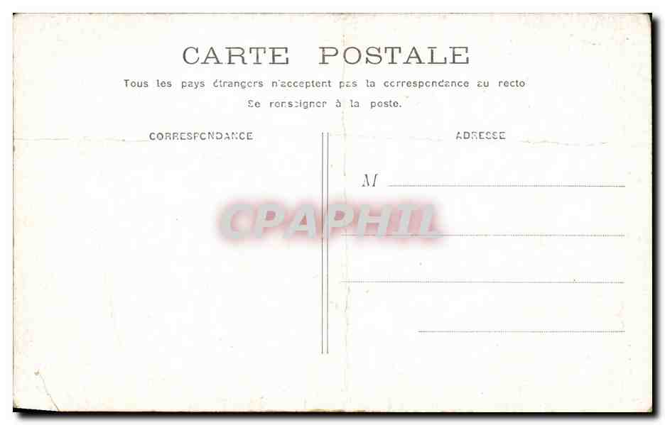 CPA Femme Velo Cycle — Rückseite