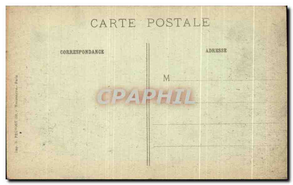 CPA La Guerre En Champagne Tahure Tranchees allemandes  — Rückseite