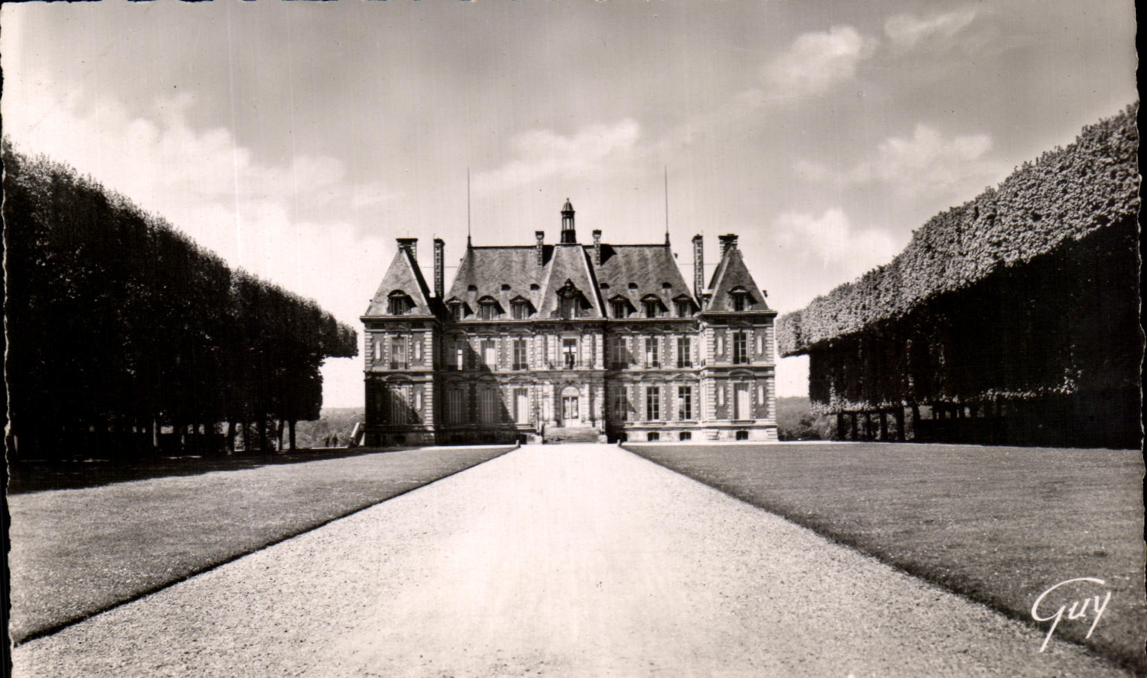CPA Le Domaine De Sceaux Et Ses Merveilles Le Chateau Musee De l'lle De France