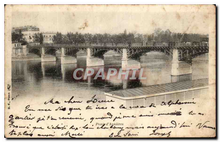CPA Paris Pont d'Asnieres