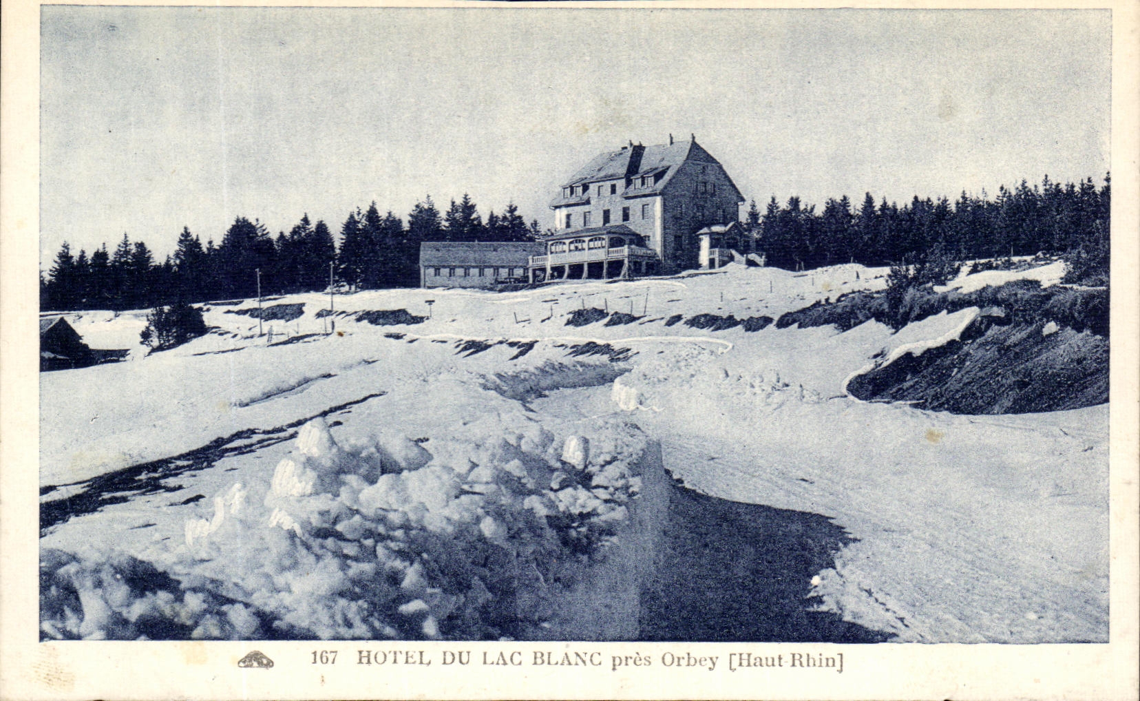 CPA Hotel Du Lac Blanc Pres Orbey
