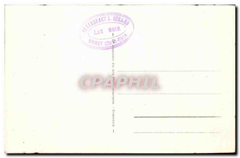 Hautes-Vosges - Le Cimetière des Chasseurs au Col du Wettstein — CPA n°106, éditeur non visible — Reverso