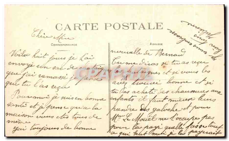 CPA Saint Leonard Le Pont De Noblat Et Le Grand Viaduc — Rückseite