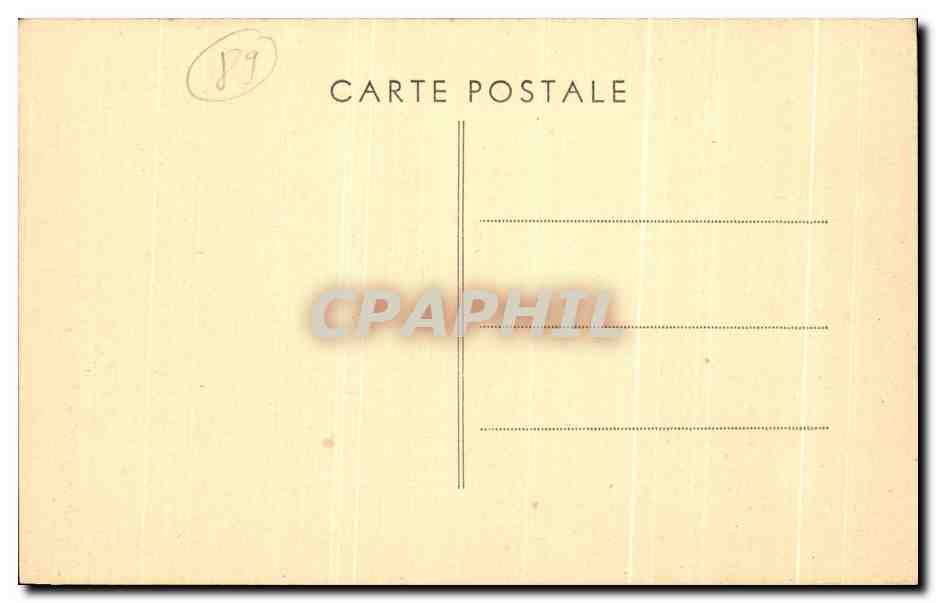CPA Vieux Migennes Eglise du 13eme siecle — Back