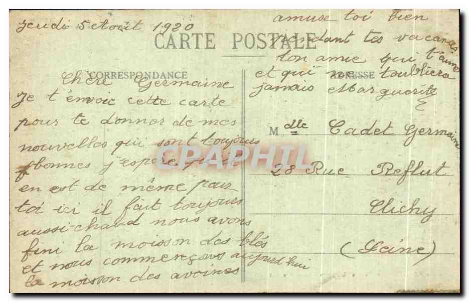 CPA Longuyon Viaduc sur la Chiers — Rückseite