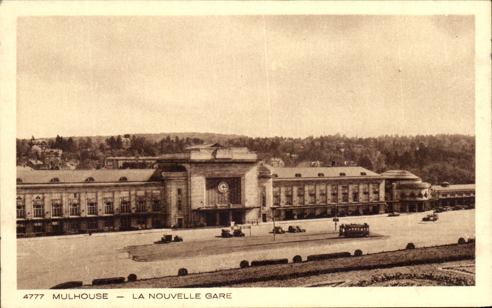 CPA Mulhouse La Nouvelle Gare