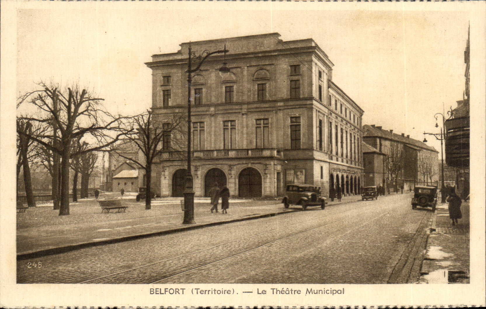CPA Belfort Le Theatre Municipal