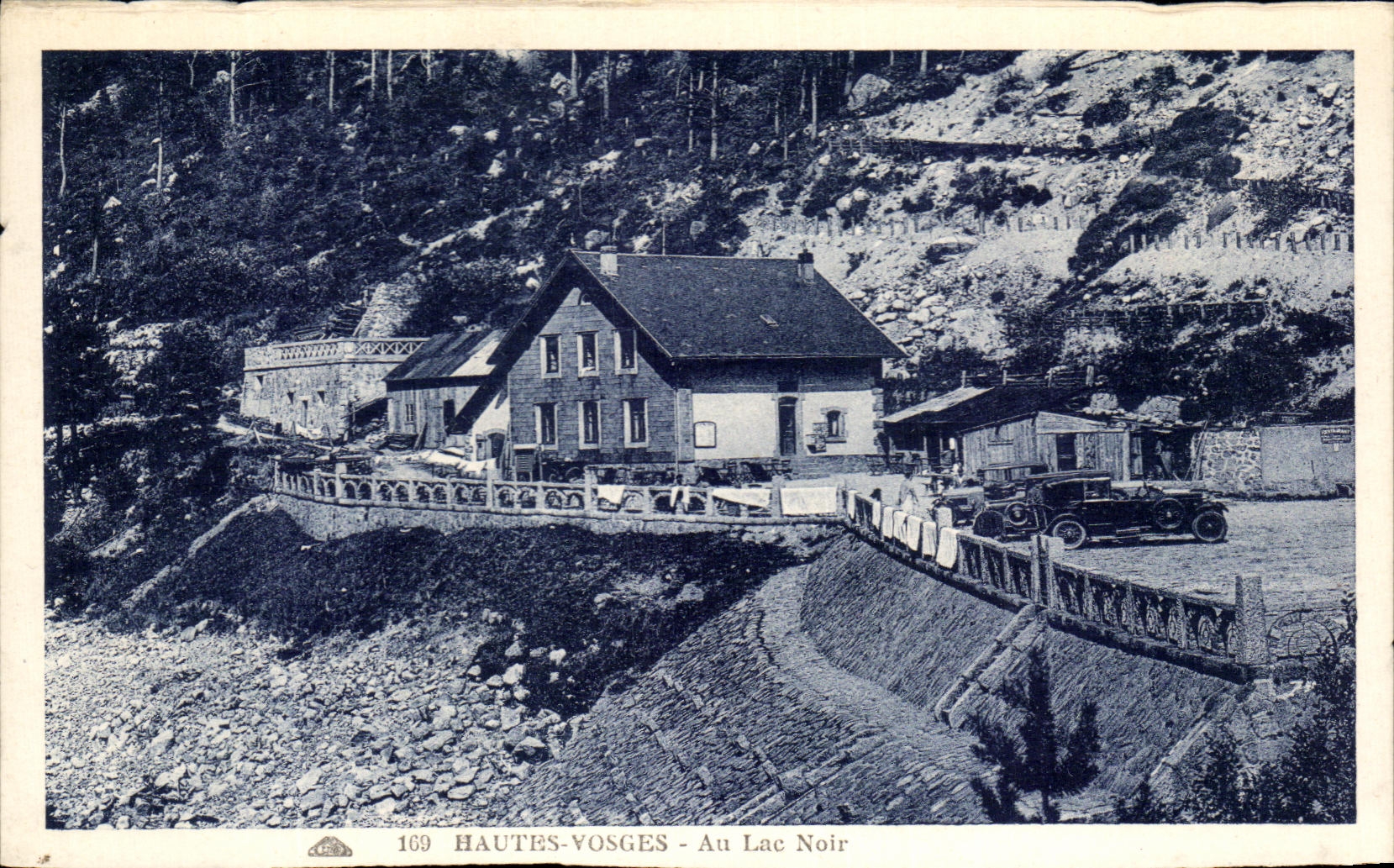 CPA Hautes Vosges Au Lac Noir