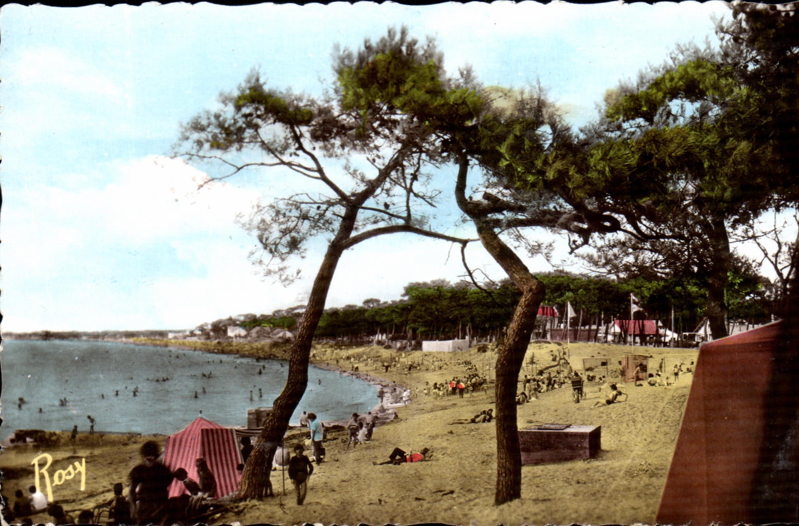 CPSM Saint Brevin Ploge de la Courance au Pointeau