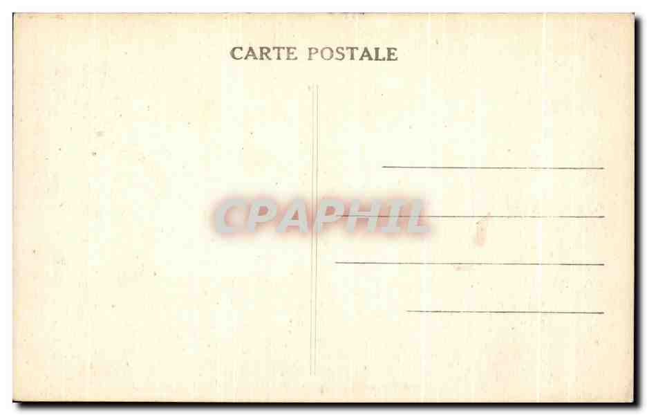 CPA Marseille Quai des Belges et quai du Port Bateaux — Verso
