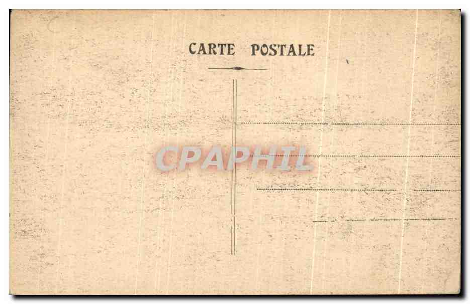 CPA Marseille La Joliette Et Les Quais Bateaux — Verso