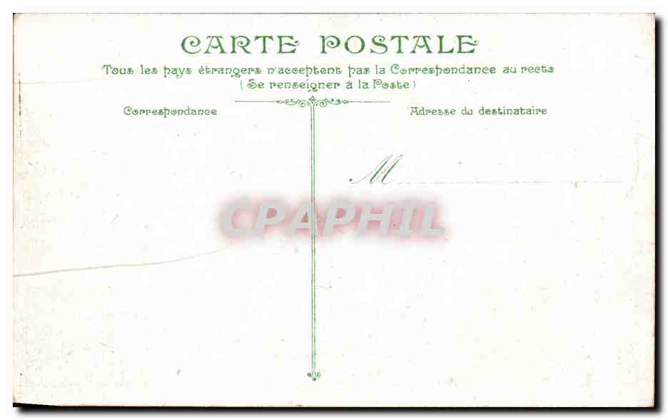 CPA Marseille La Cathedrale Et Le Port De la Joliette Bateau — Rückseite