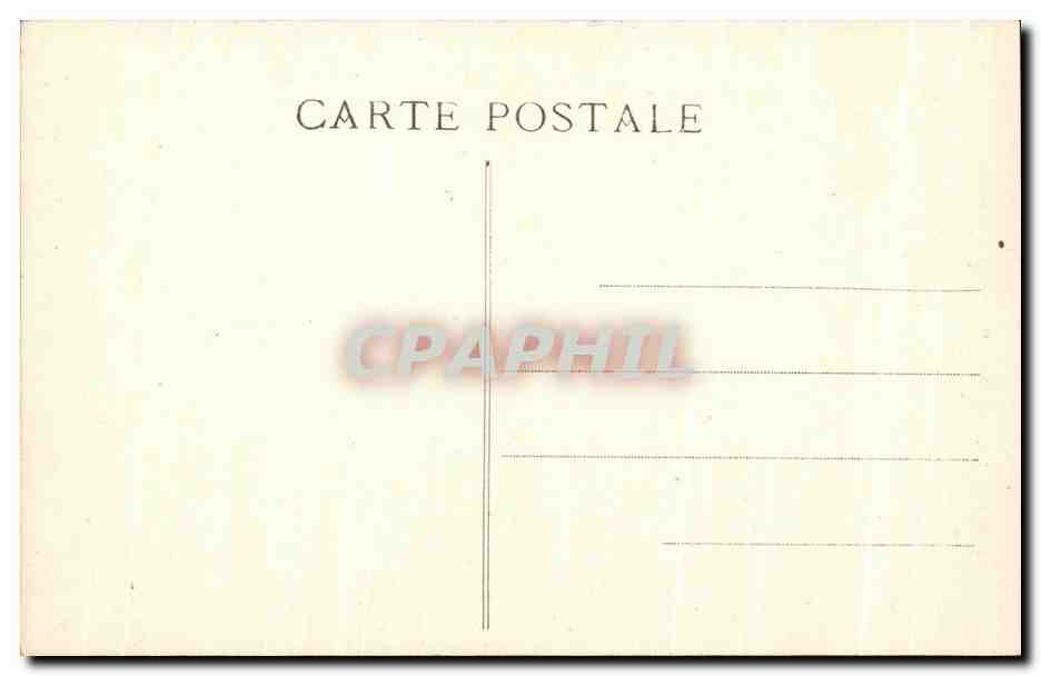 CPA Corsept Menhir Du Champ Cassis — Rückseite