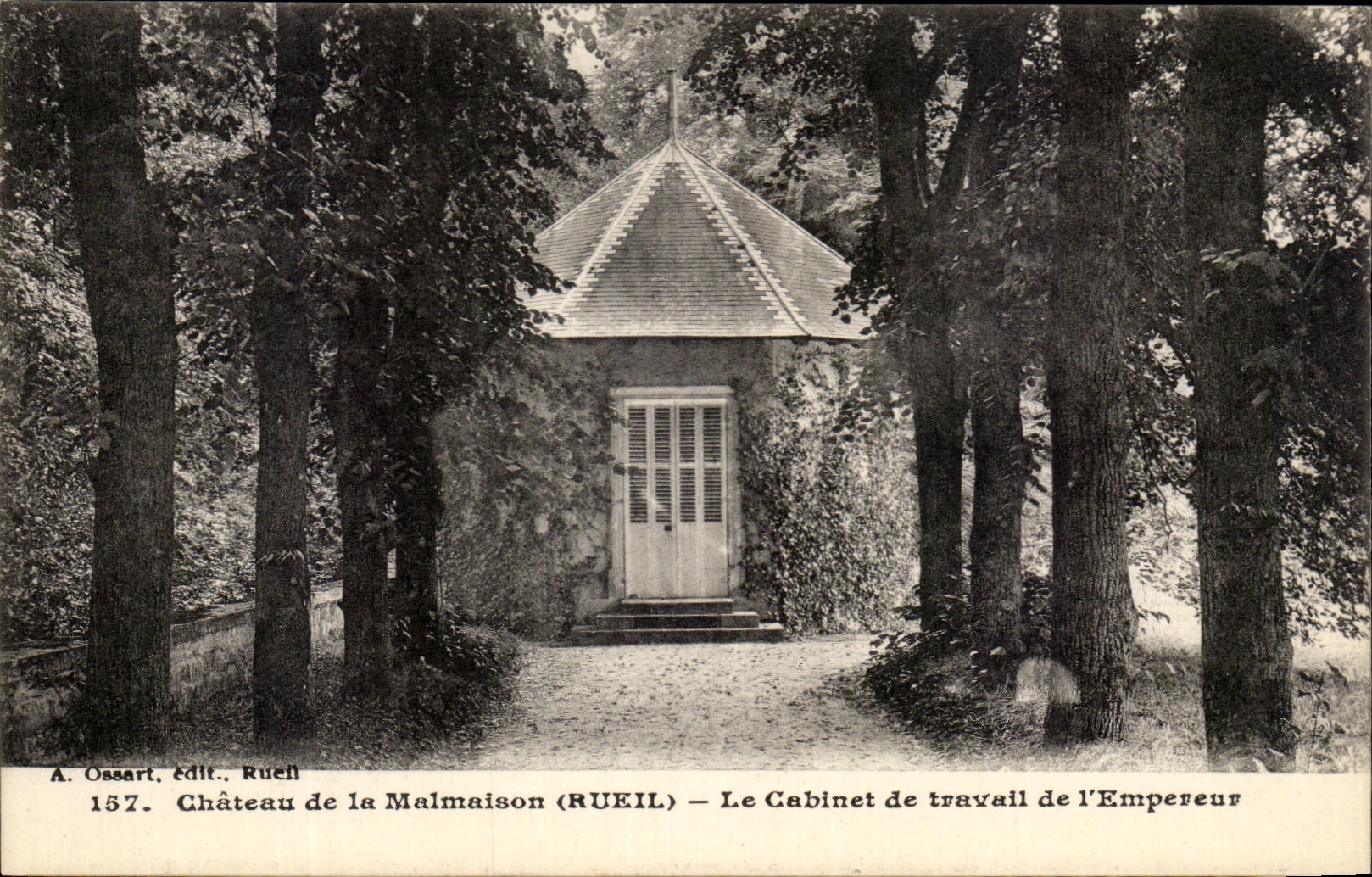 CPA Chateau De La Malmaison Le Cabinet De Travail De l'Empereur