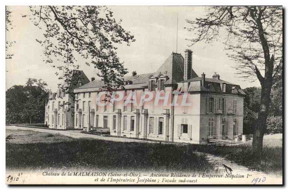 CPA Chateau de la Malmaison Ancienne Residence de l'Empereur Napoleon 1er