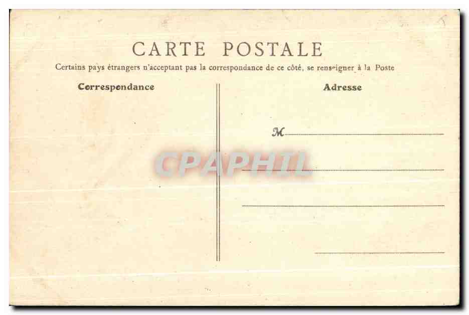 CPA Boulogne sur Mer Un Navire de la Compagnie Bennett — Back