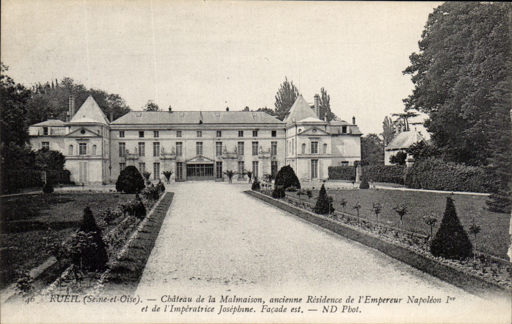 CPA Rueie Chateau de la Malmaison Ancienne Residence de l'Empereur Napoleon 1er