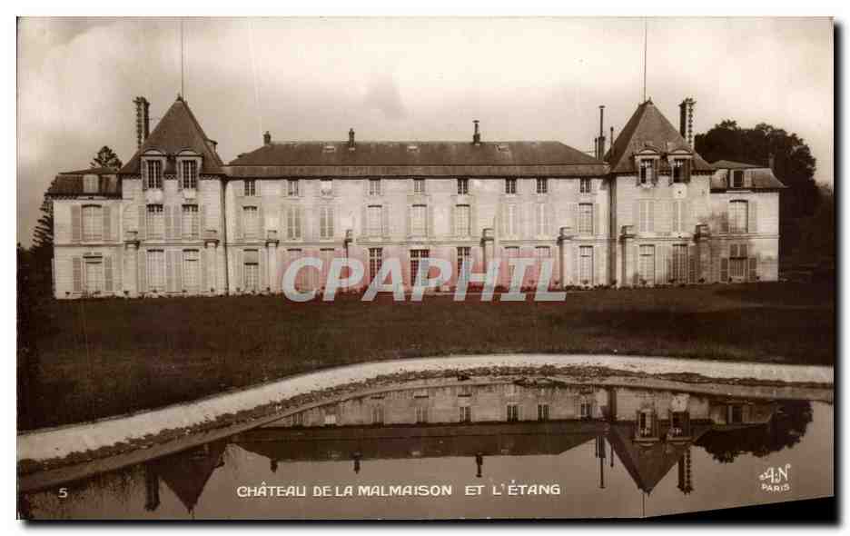 CPA Chateau de la Malmaison Et L'Etang