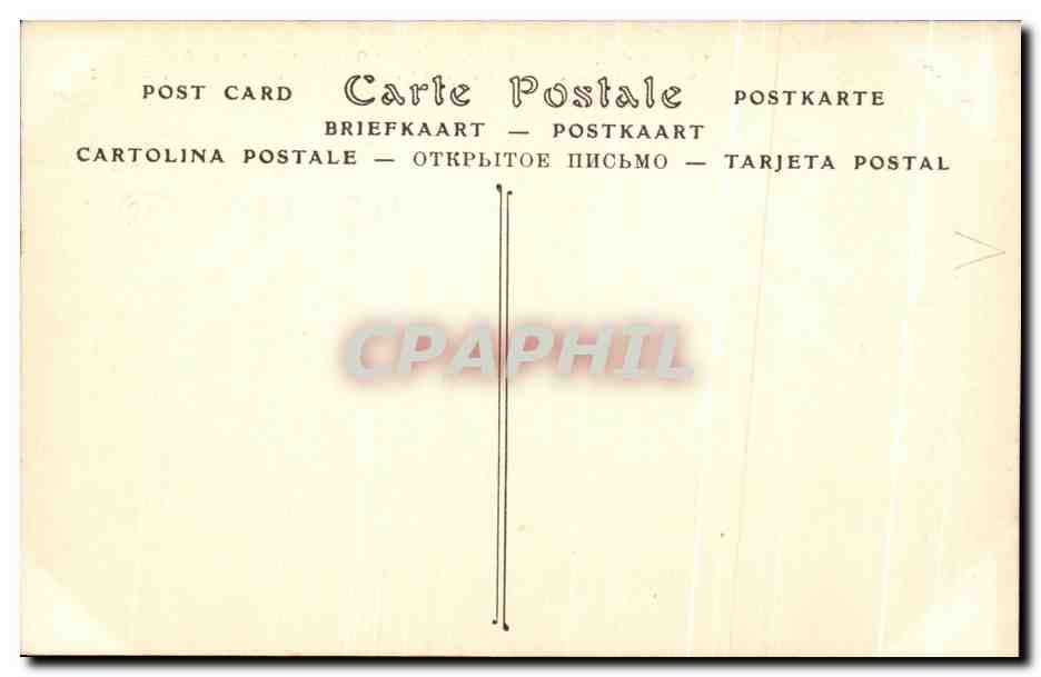 CPA Chatreau de la Malmaison Napoleon 1er — Rückseite