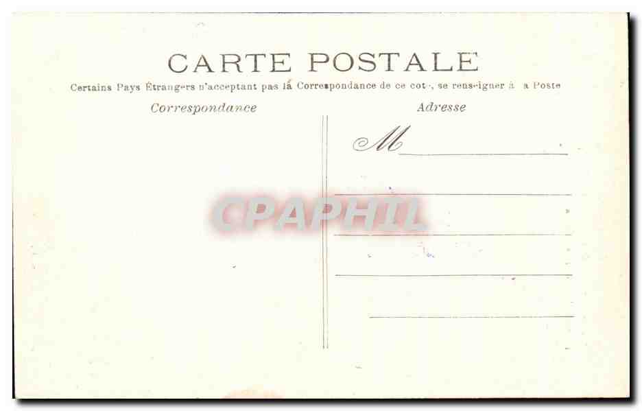 CPA Le Chateau de la Malmaison Les Obelisques erigees au retour de la Campagne d'Egypte — Rückseite