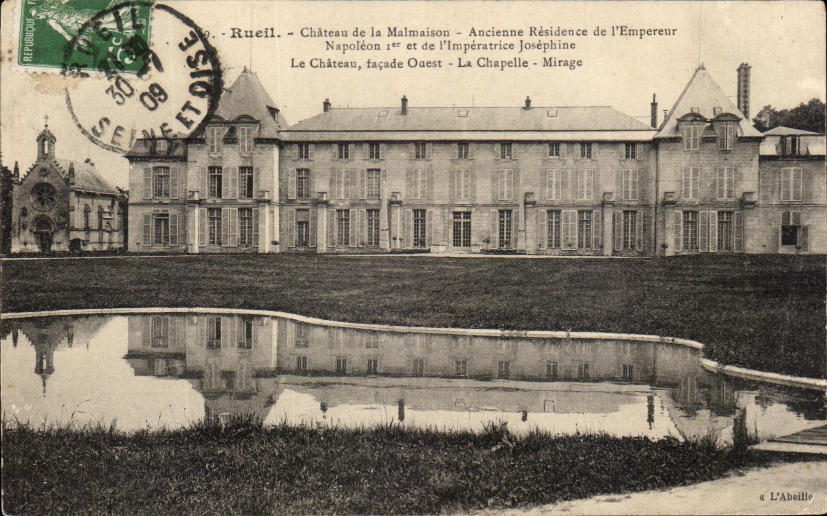 CPA Rueil Chateau de la Malmaison Ancienne Residence de l'Empereur Napoleon 1er