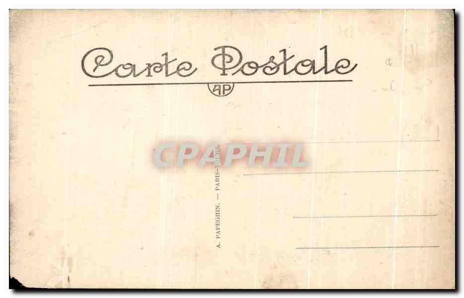 CPA Rueil Chateau de la Malmaison Le Salon de Musique de Josephine The Music Saloon of Josephine Harpe — Rückseite