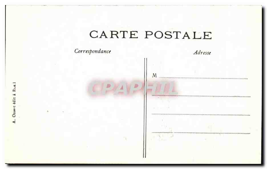 CPA Garde Robe De Campagne de Napoleon 1er Malmaison  — Verso