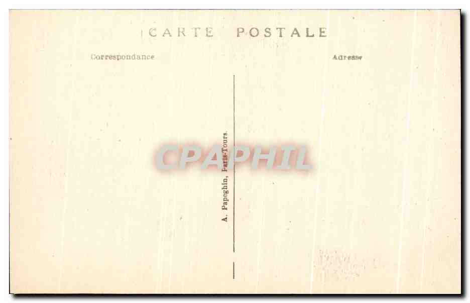 CPA Malmaison La Chambre de Bonaparte et les Souvenirs de Ste Helene The Chamber of Bonaparte and Souvenirs Napoleon 1er — Rückseite