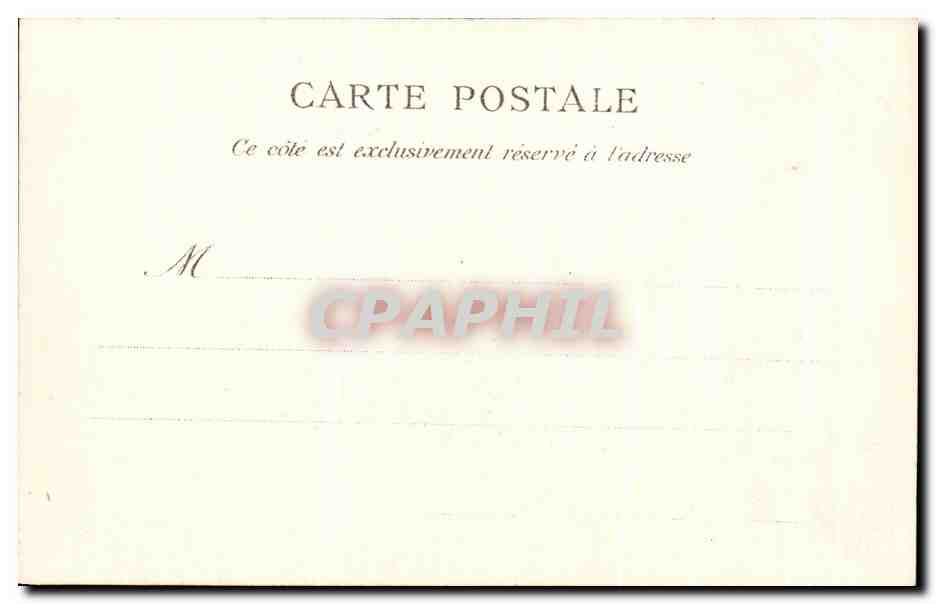 CPA La Malmaison Ancienne residence de l'empereur Napoleon 1er Bibliotheque — Rückseite