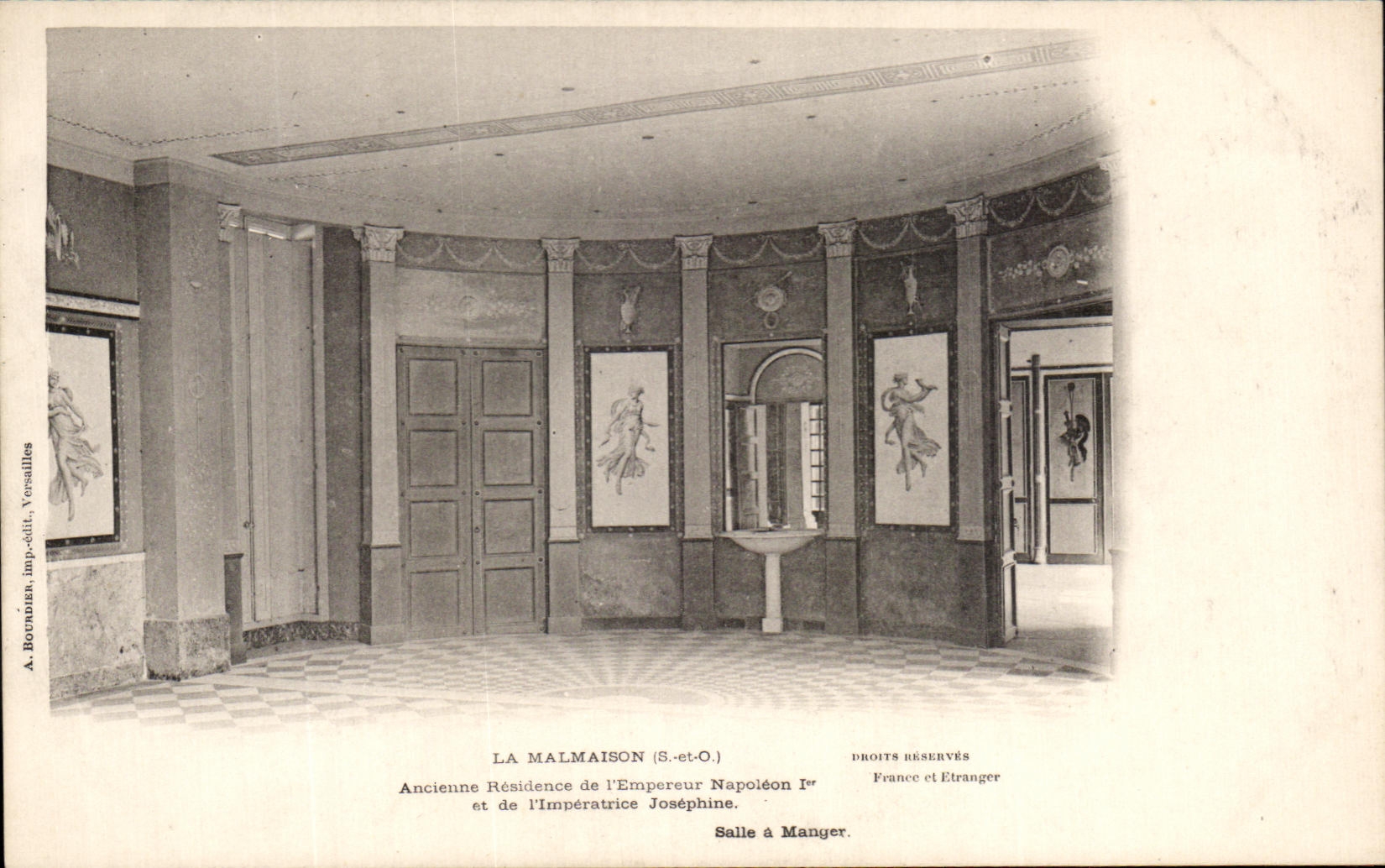 CPA La Malmaison Ancienne residence de l'empereur Napoleon 1er salle a manger