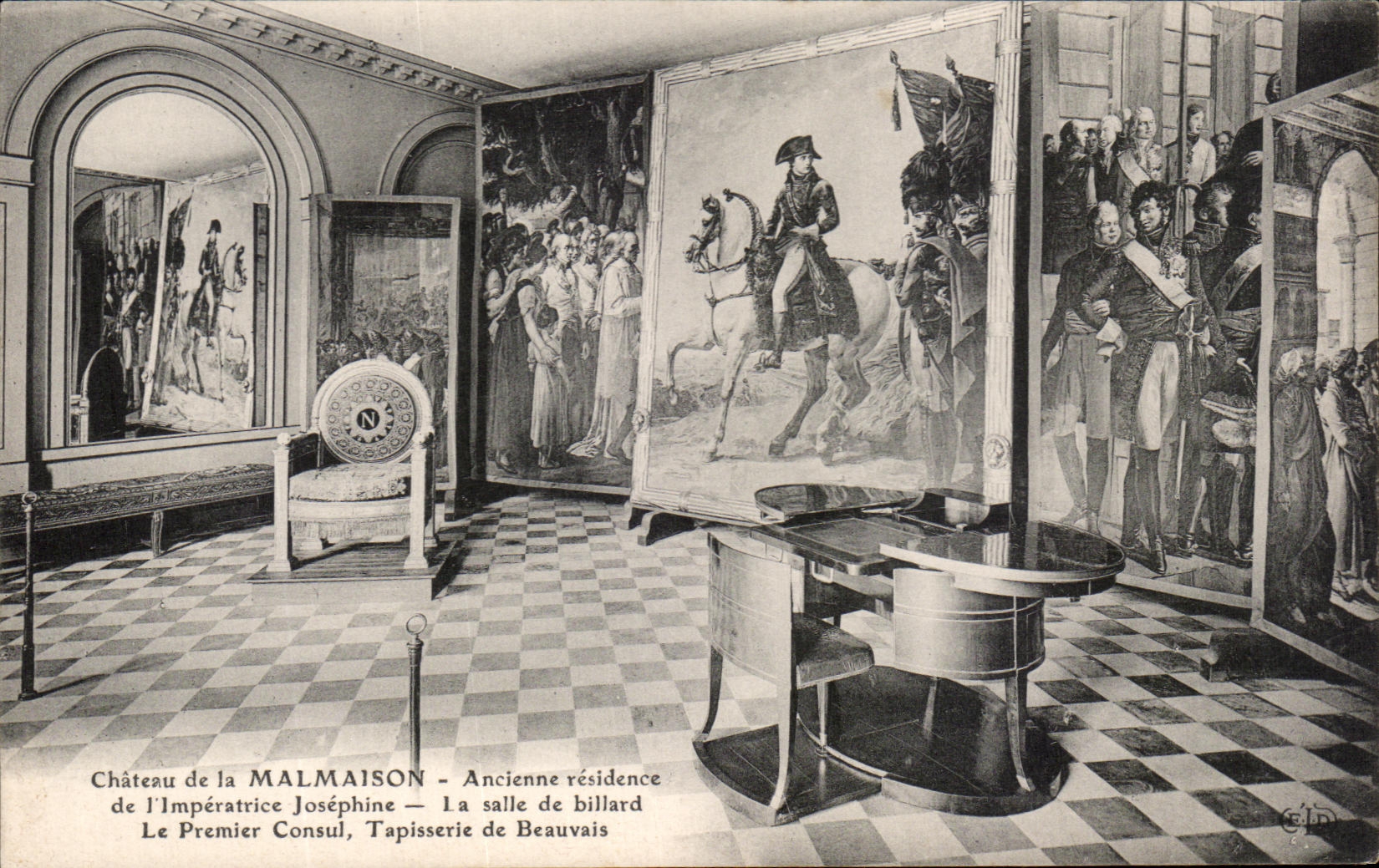 CPA Chateau de la Malmaison Ancienne residence de I'Imperatrice Josephine Napoleon 1er