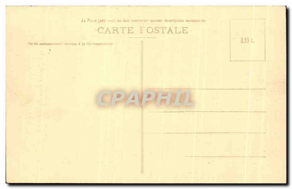 CPA Salle du Second empire Malmaison — Rückseite
