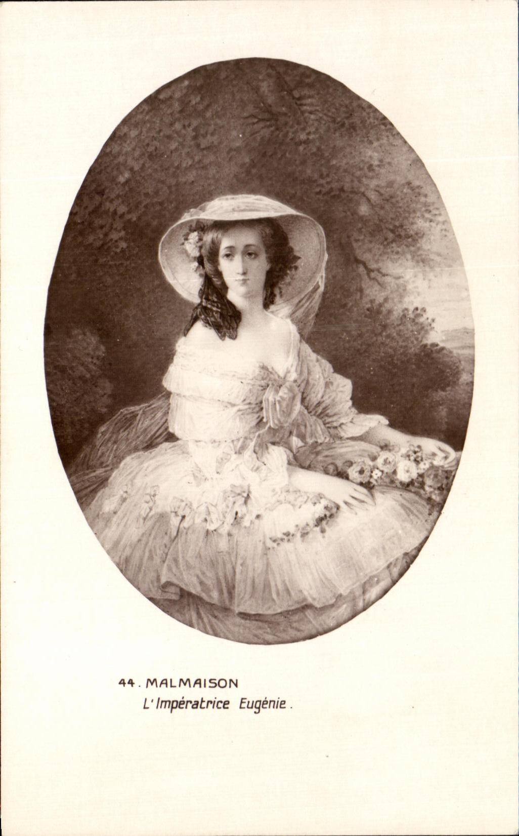 CPA Malmaison L'Imperatrice Eugenie